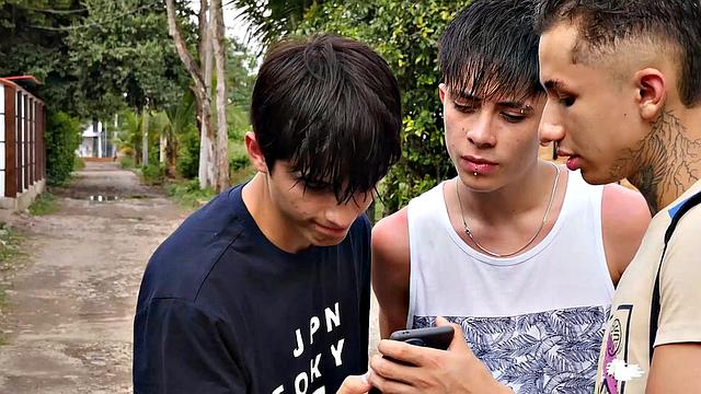 Twink Hole Hotel 3some