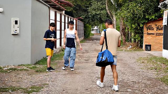 Twink Hole Hotel 3some
