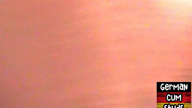 Real German jock deepthroating