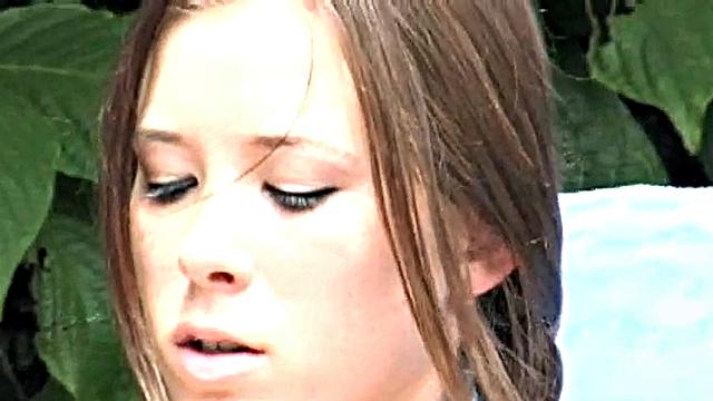 BrookeSkye morning sun rubbing and fingering