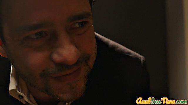 Blonde toygaping and analfucking BBC