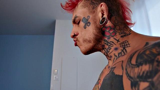 Ass fucked gay pounded by dirty stud in tight ass