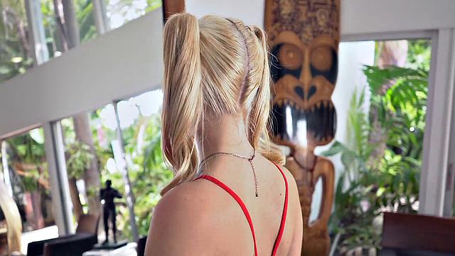 Caught! Babysitter Saves Her Job