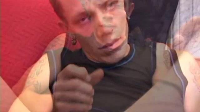 Amateur Stroking His Meat