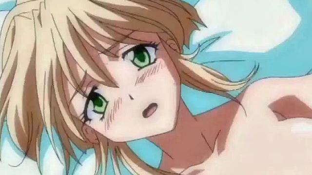 Horny Japanese anime orgy between teens