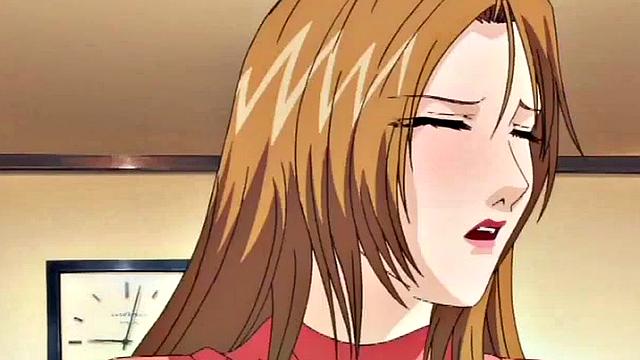 Horny Japanese anime orgy between teens