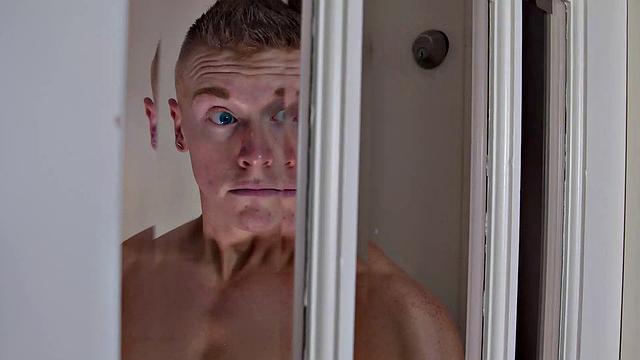 Jet Lagged Twink Caught Jerking Flips Hunk Stepbro - NextDoorStudios