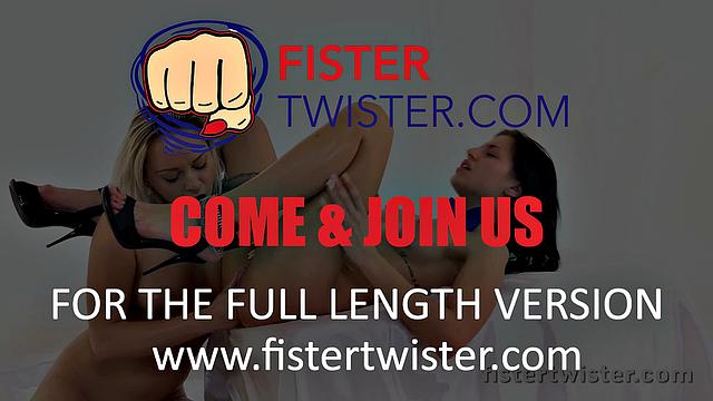 Fistertwister - Silvia and Naomi - Anal Fisting