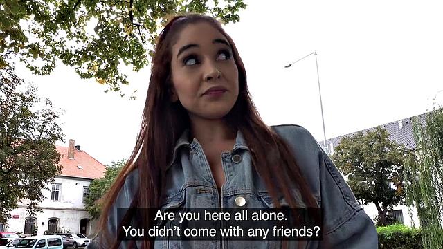 A Latina celebrity tease and fuck in a thong and skirt