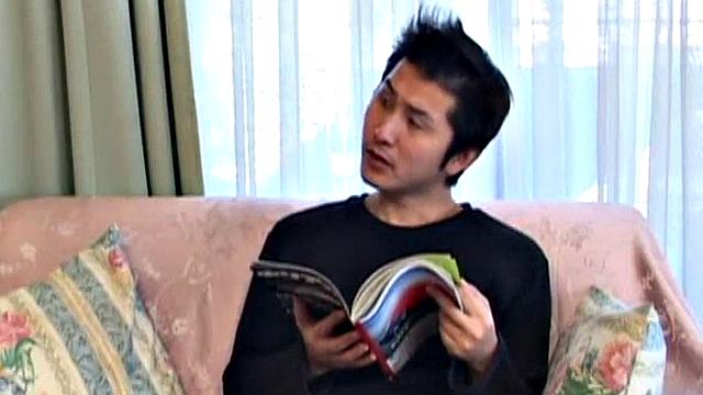 Asian MILF toyed and banged by teen