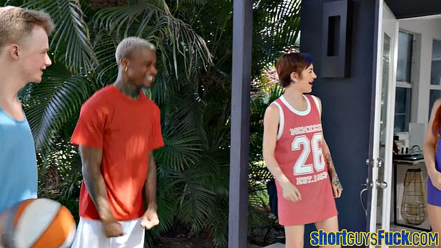 Short black pounding horny sluts