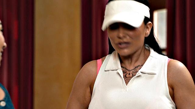 GIRLSWAY - Desperate MILF Romi Rain Finds Ways To Teach Stepdaughter Kimmy Kimm How To Play Tennis