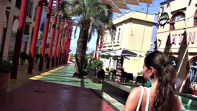 Hardcore bang for my amateur GF in pink dress