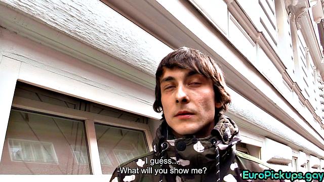 Real straight guy accepting cash for ass