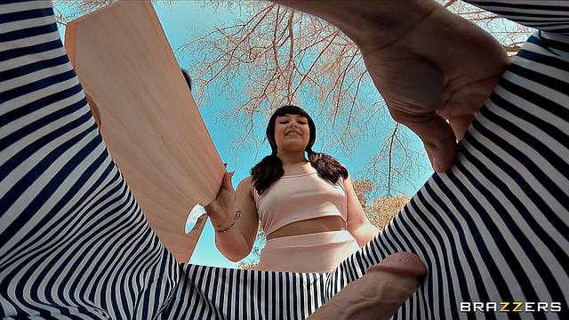 Sneaking Two Dicks At BFF's Picnic