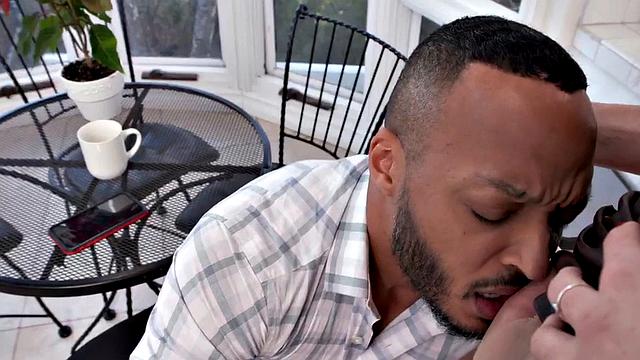 Stunning TS slut IR fucked by BBC before she fucks him