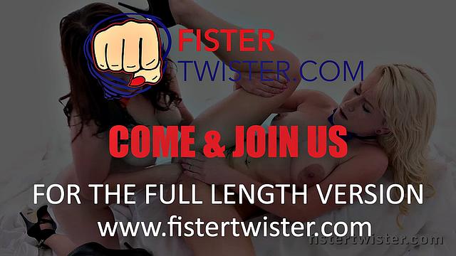 Fistertwister - Licky Lex and Leony Aprill - Fisting