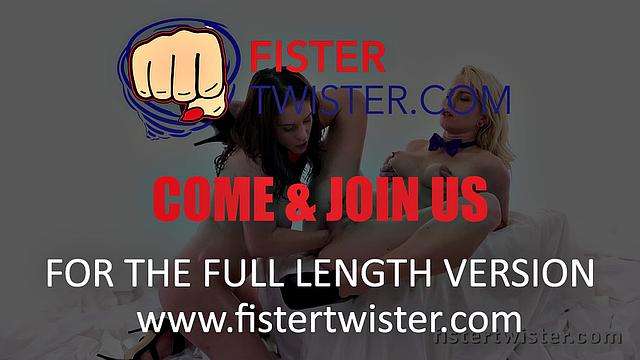 Fistertwister - Licky Lex and Leony Aprill - Fisting