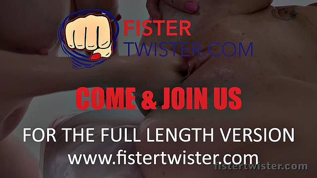 Fistertwister - Licky Lex and Leony Aprill - Fisting