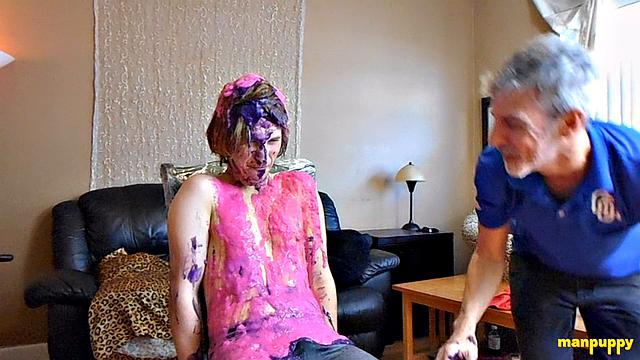 Step-Son Gets Gunged by Step-Dad - Elis Ataxxx &amp;amp; Richard Lennox