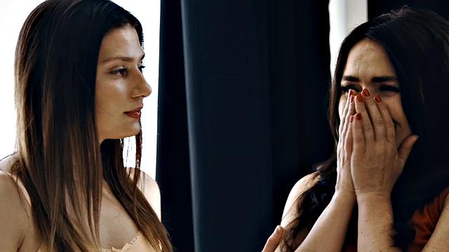 PURE TABOO Struggling Krissy Lynn Caught Stepdaughter Seeking Comfort From Step-Uncle