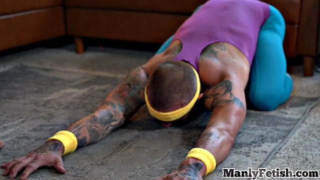 Ebony hunk doggystyled by lover