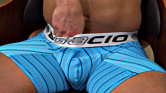 Blindfolded jock first time barebacked by BF in hairy ass