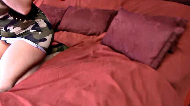 SHarmony Gets Creamed On Her Tits