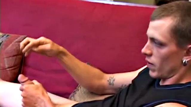 Amateur Shane Stroking Meat