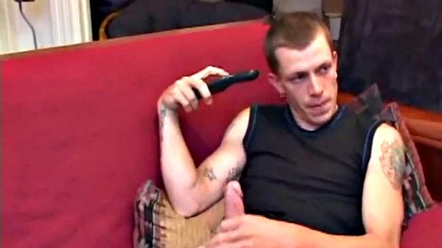 Amateur Shane Stroking Meat