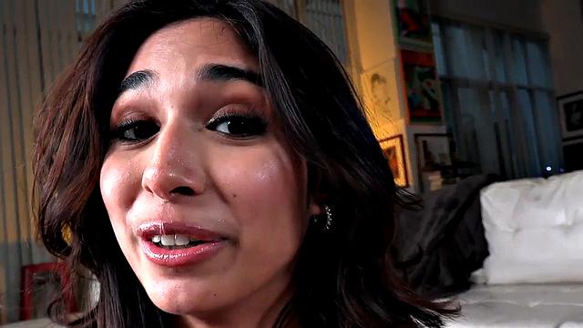 21yo handjob slut rides cock in POV and talks dirty