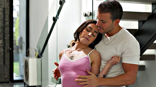 ADULT TIME - Horny Virgin Chanel Camryn Breaks Vow With Locksmith Codey Steele!