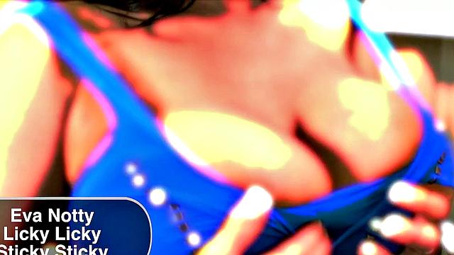 стройная брюнетка в обтягивающем платье кайфует от глубокого траха и обильной спермы