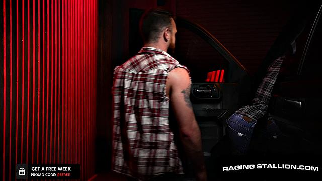 RagingStallion - Hairy Trucked Drilled By Hunk In Abandoned Parking Lot