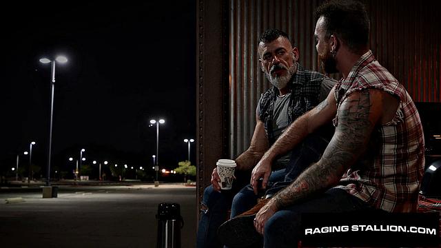 RagingStallion - Hairy Trucked Drilled By Hunk In Abandoned Parking Lot