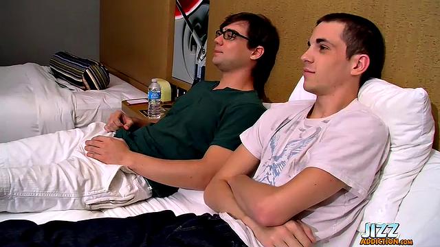 Zack Takes Two Shots Of Juice - Conner Bradley And Zack Randall