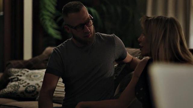 Busty mature trans babe fucks bf before tugjob and sucking