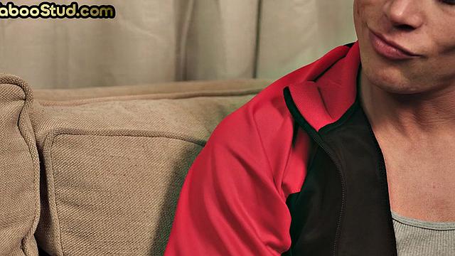 Taboo white stud fucked by Black stepbrother in IR