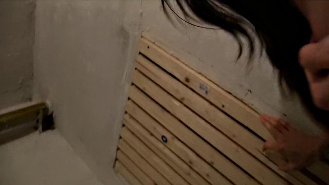 Spanish babe fucks a stranger for cash