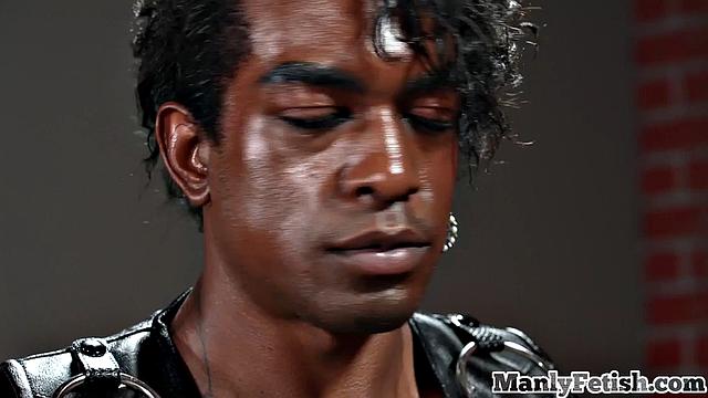 Black hung cosplayer drilling big white ass