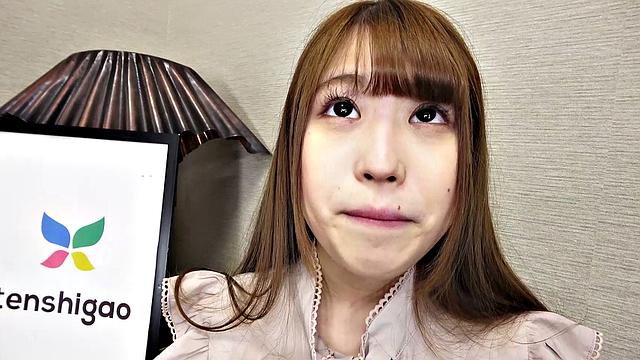 Natsu Ogura makes a video for her daddy to watch