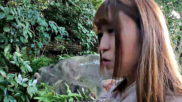 Natsu Ogura makes a video for her daddy to watch