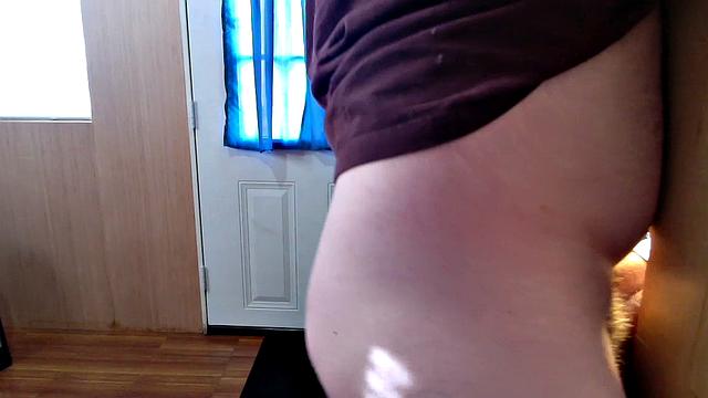 Horny Dad Takes Both Holes