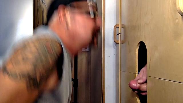 Horny Dad Takes Both Holes