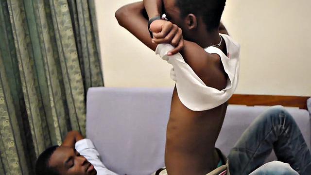 Nubian twink from Africa gets plowed in black ass