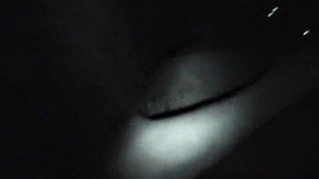 Naughty night vision slut sucks dick