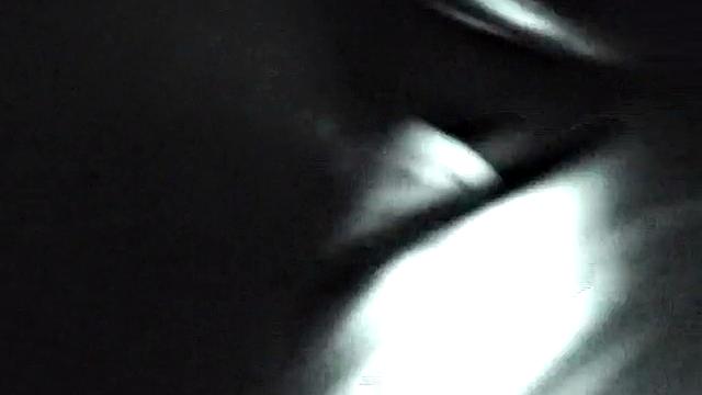 Naughty night vision slut sucks dick