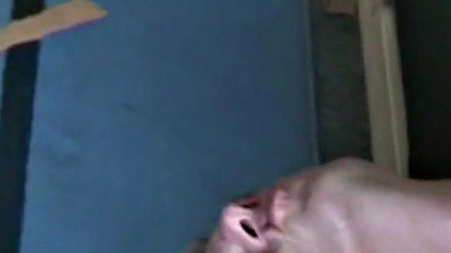 German skinny stud fucked in home threesome