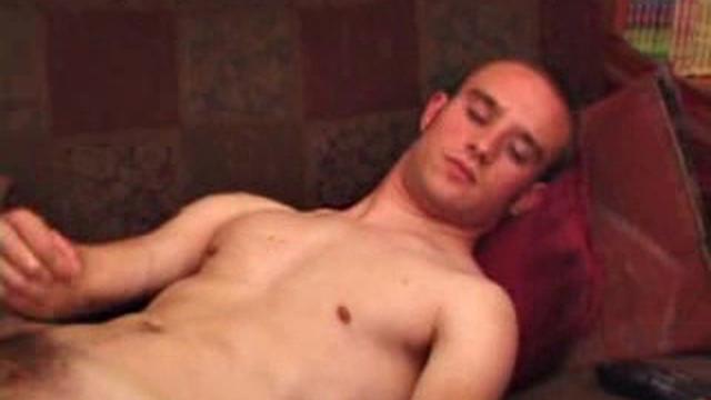 Ethan Jerks Off With Toy