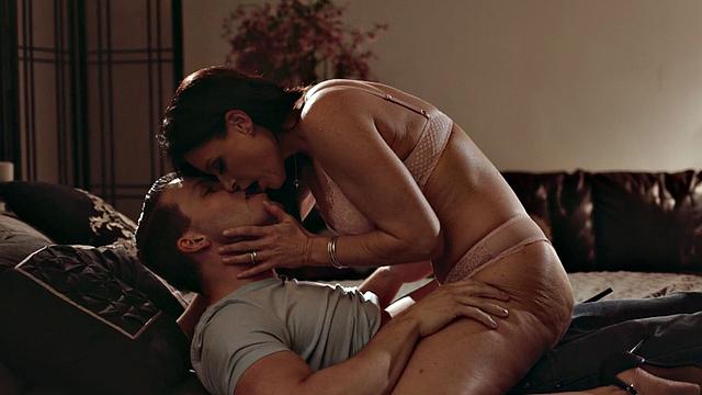 Seduced stepmother fucked in pussy by stepson